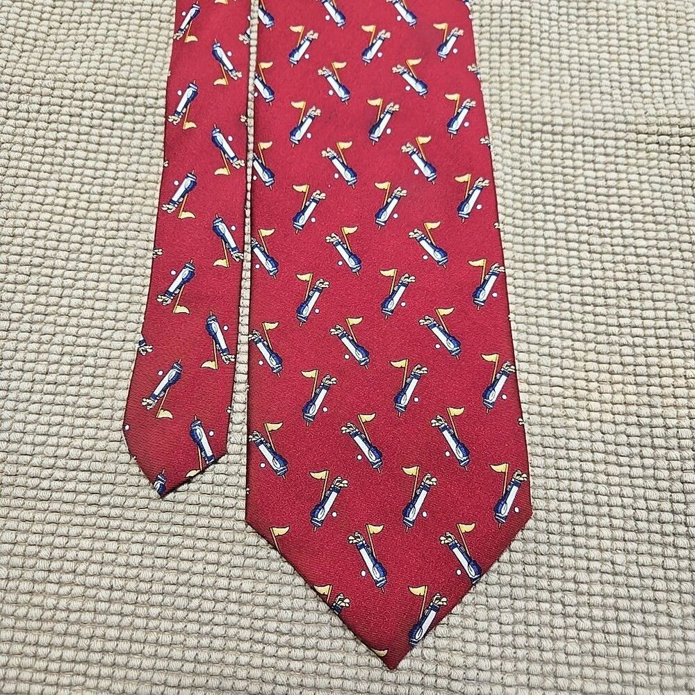 Barbara Blank Collectables Golf Tie Silk 59" x 3 3/4"